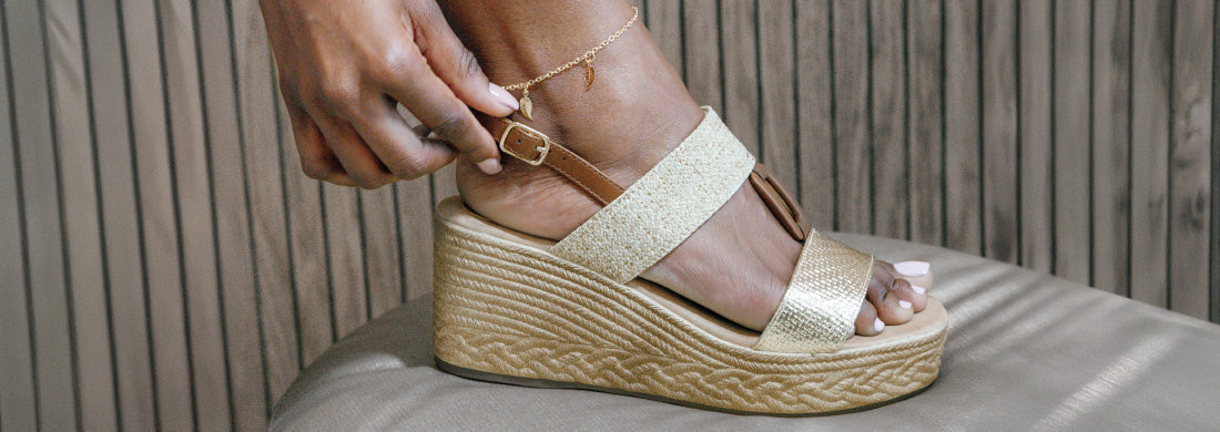 Wedge heels