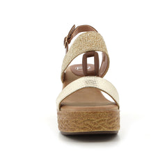 COCO WEDGE LIGHT GOLD